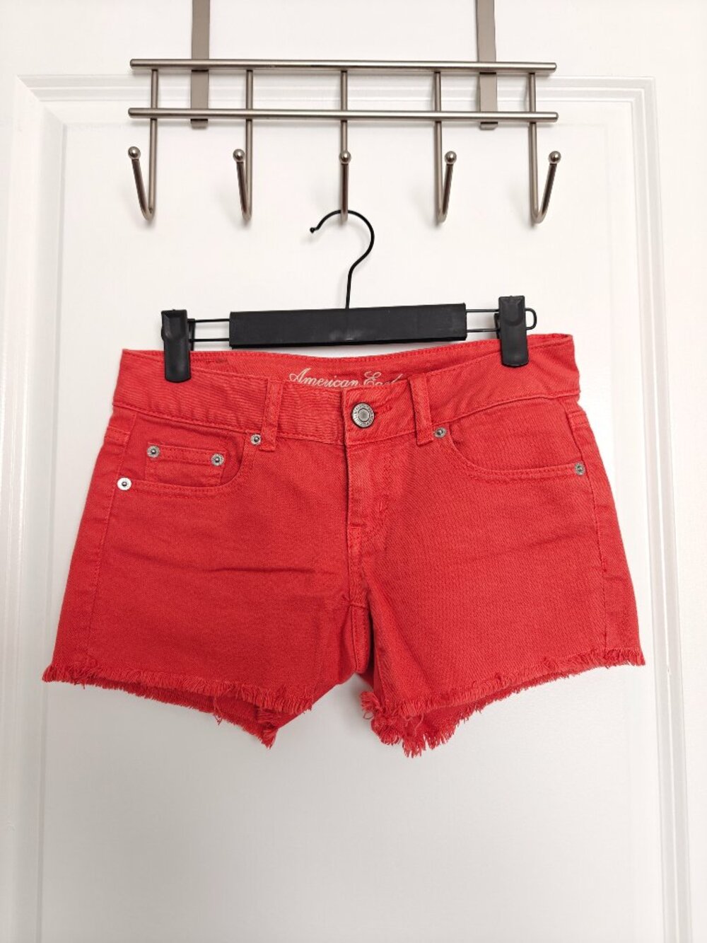 American Eagle Red Shorts